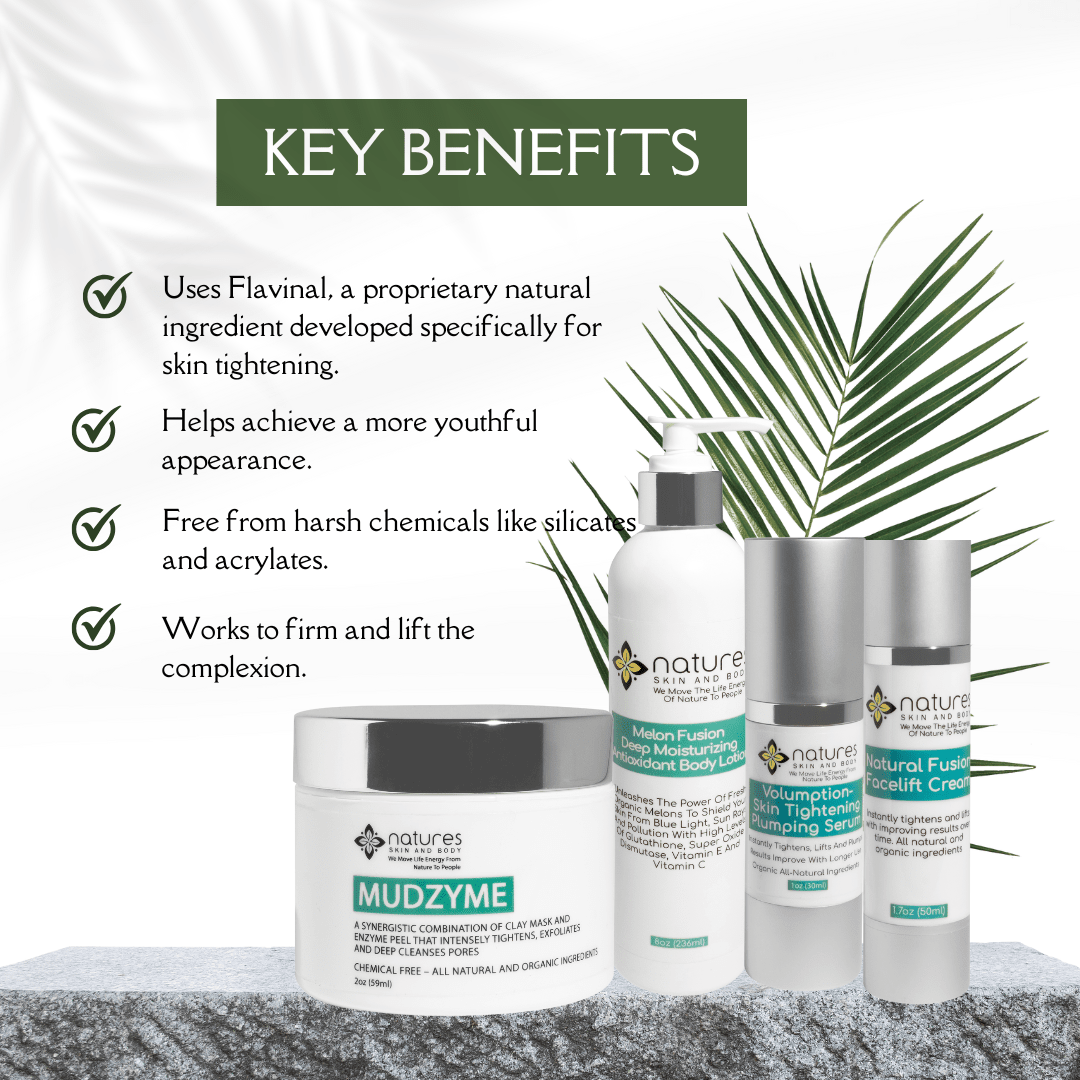4 Step Kit For Non-Surgical Face And Neck Lift.