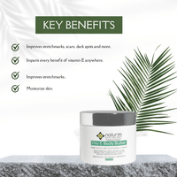 Thumbnail for Vita E™-Intense Moisturizing, Megadose Vitamin E Body Butter-56,000 IU’S Full Spectrum Natural Vitamin E-Improves Stretchmarks, Scars, Dark Spots And More. Imparts every Benefit Of Vitamin E Anywhere Applied 2oz