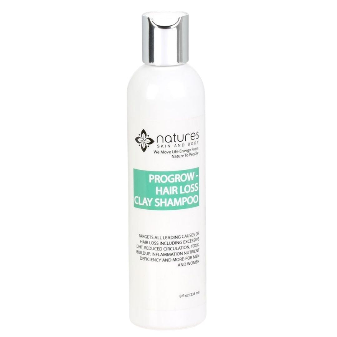 ProGrow Clay Hair Loss Shampoo targets all leading causes of hair loss – Nature's Skin & Food