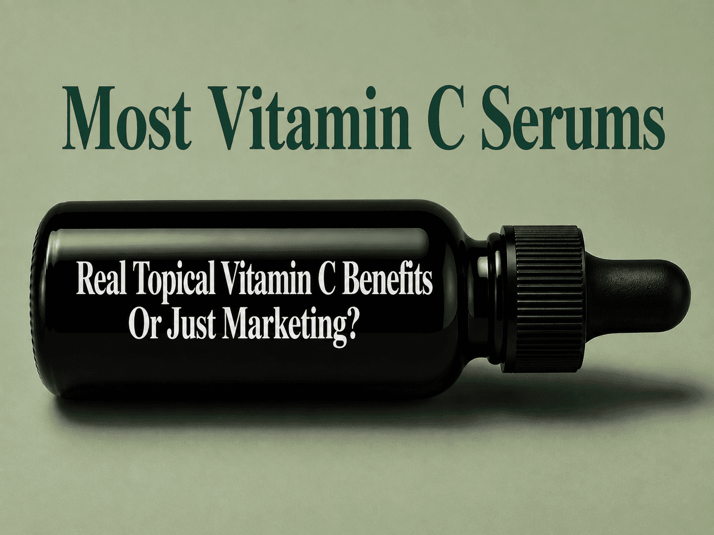 Do Vitamin C Serums Deliver Real Benefits Or Just Marketing?