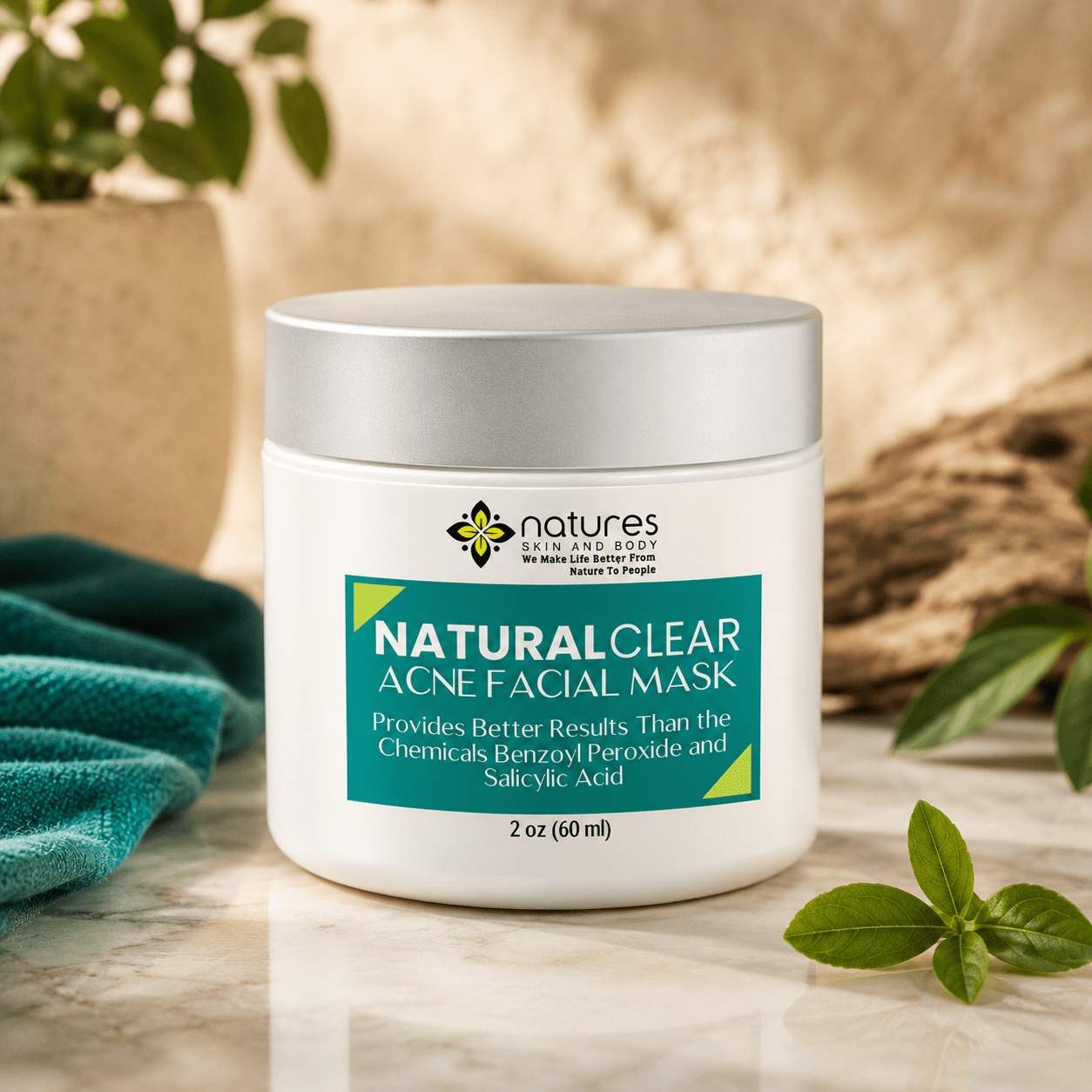 Natural Clear Acne Treatment Mask