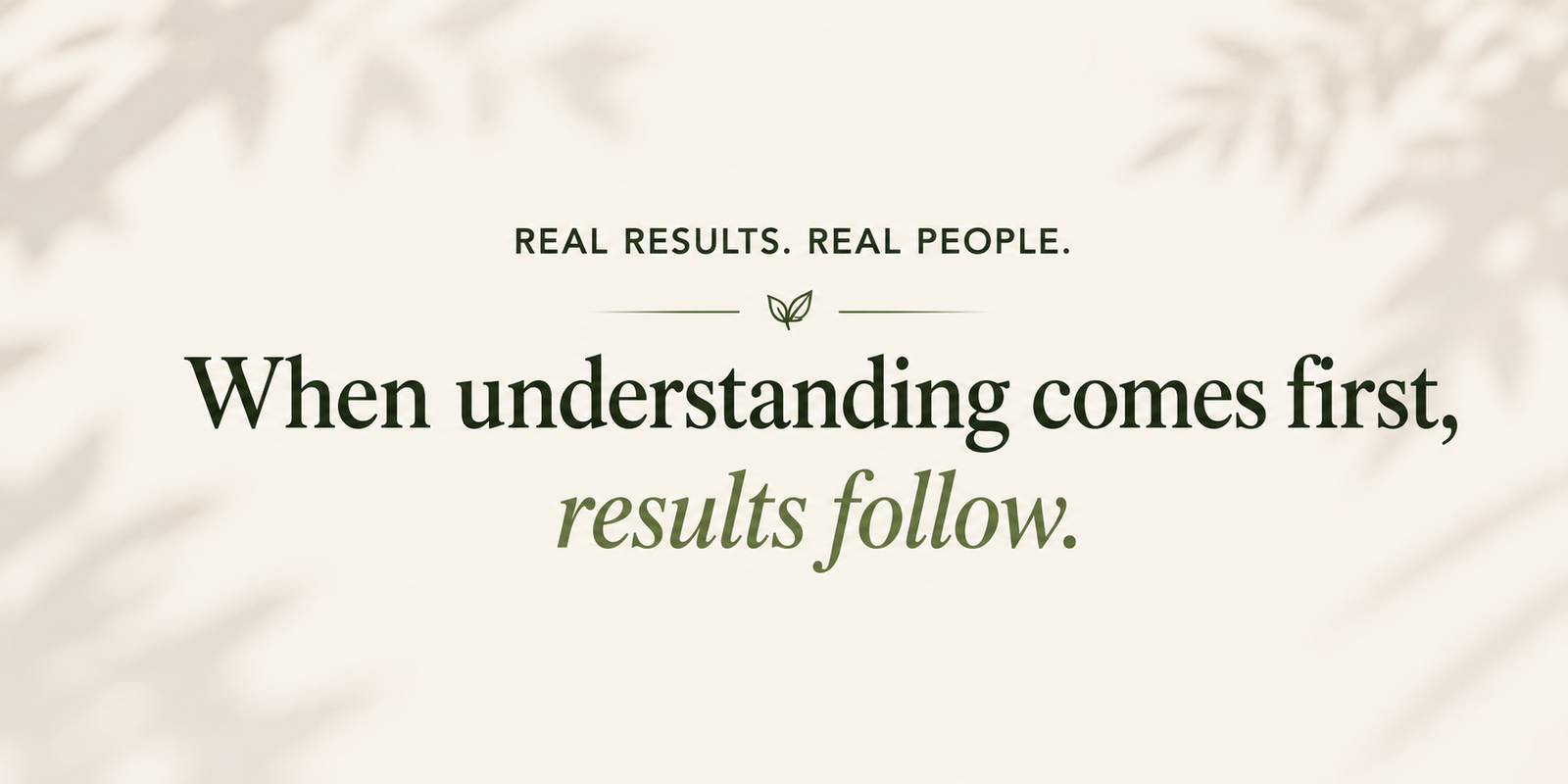 Real results from real customers