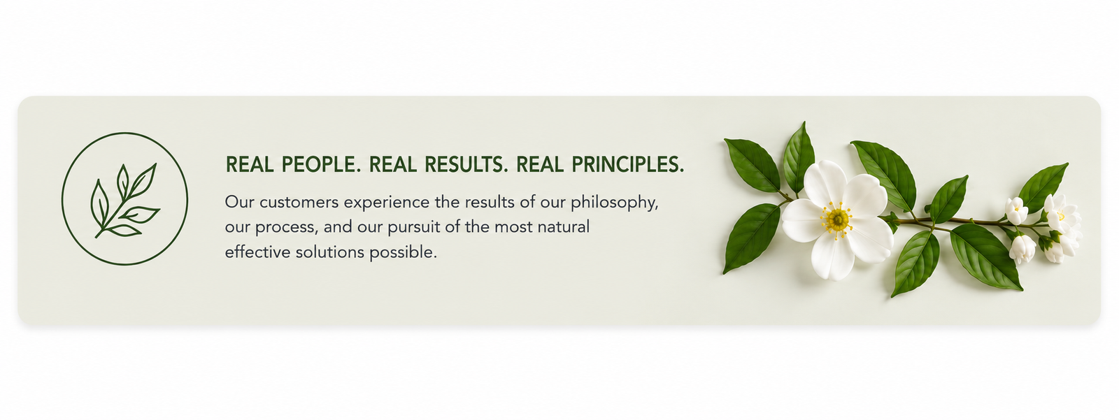 Our ingredients begin long before they reach the formula