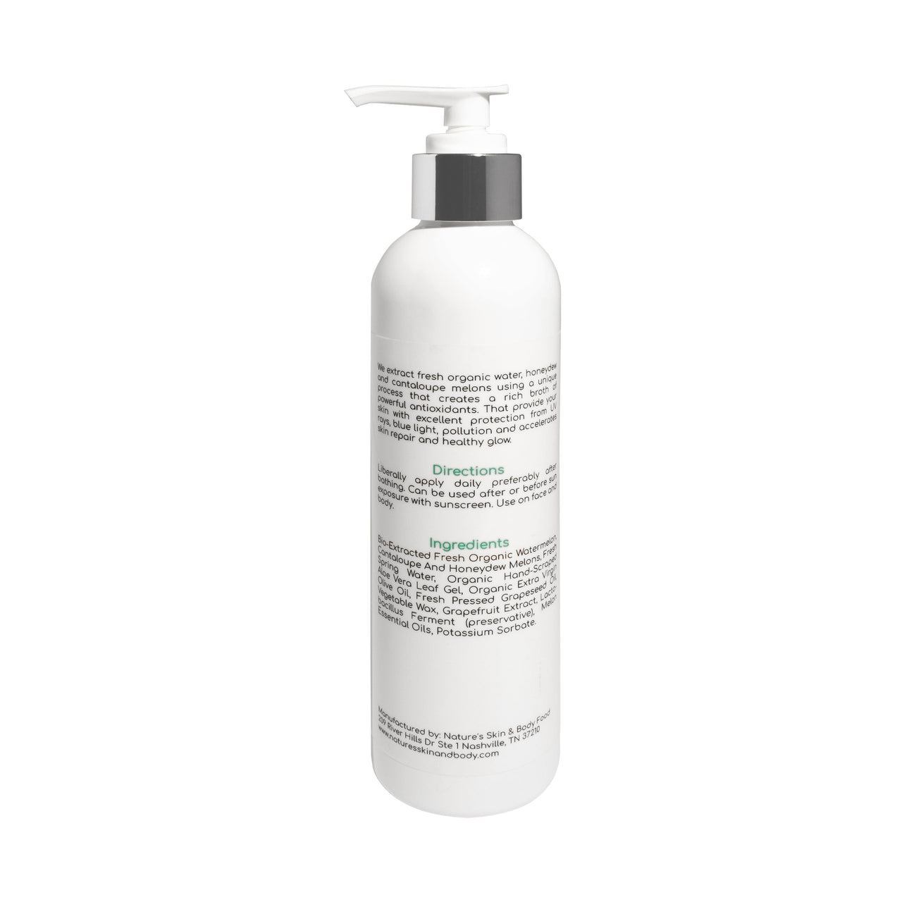 Melon Fusion Organic Body Lotion-Delivers All The Nutrients From Fresh Cantaloupe, Honey Dew And Watermelon Directly Into Your Skin. Provides Superior Antioxidant Protection.