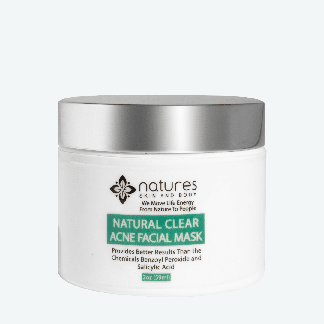 Natural Clear-Acne Treatment Mask-Provides Better Results Than The Chemicals Benzoyl Peroxide And Salicylic Acid.