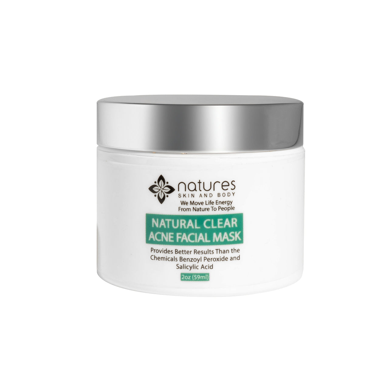 Natural Clear-Acne Treatment Mask-Provides Better Results Than The Chemicals Benzoyl Peroxide And Salicylic Acid.