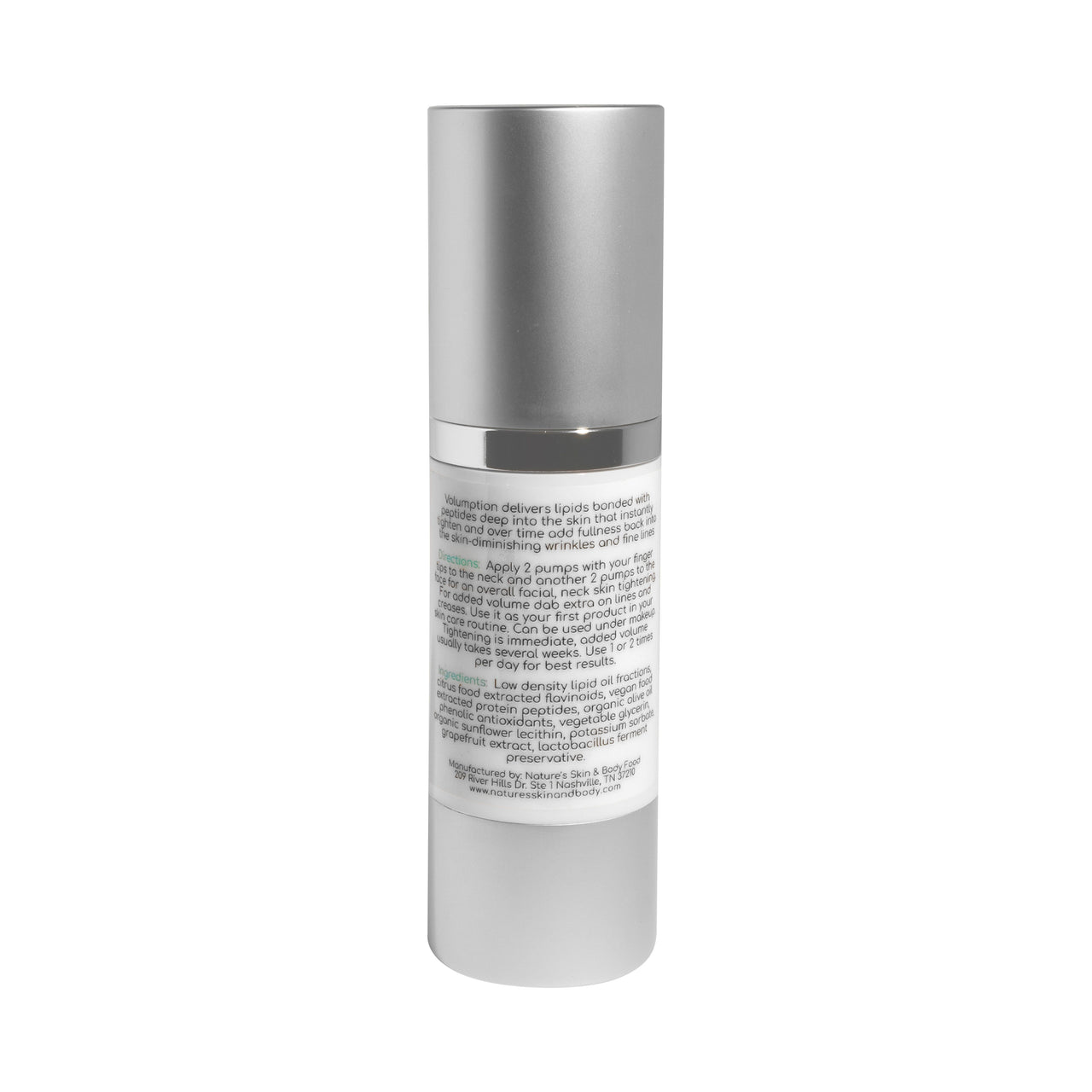 Volumption-All Natural Organic Plumping Serum, Use On Face, Neck And Around Lips. Adds Volume To Subcutaneous Fat-Helping Diminish Wrinkles, Fine Lines Shallow Contours And Skin Folds.