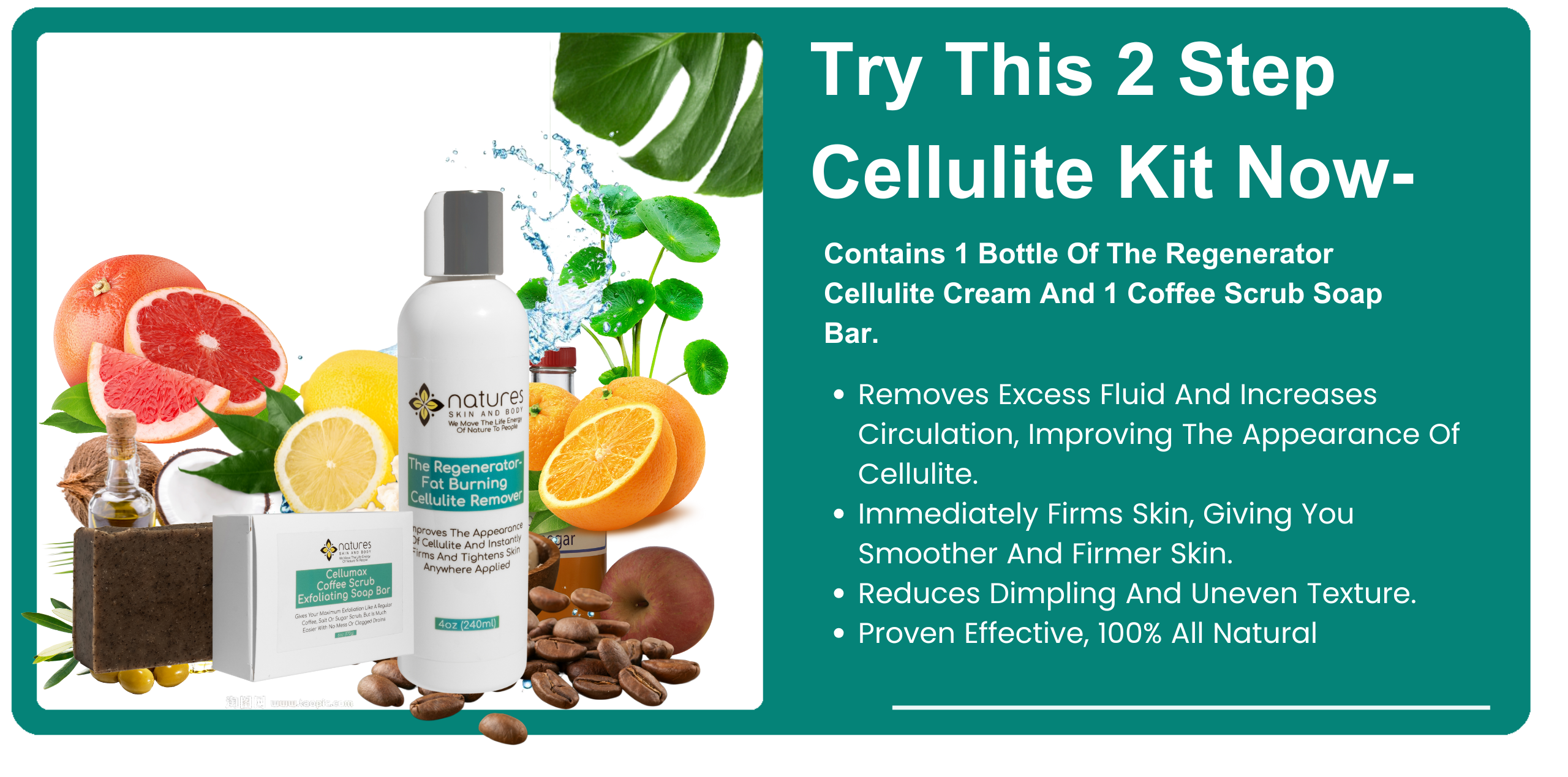2 Step System to Remove Cellulite banner