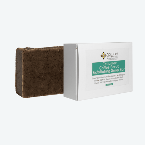 Cellumax Coffee Scrub Exfoliating Soap Bar