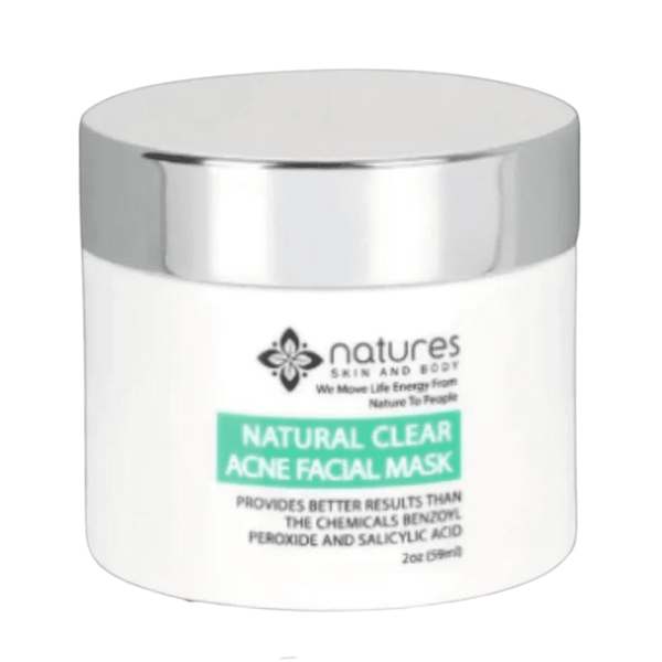 Natural Clear-Acne Treatment Mask-Provides Better Results Than The Chemicals Benzoyl Peroxide And Salicylic Acid.