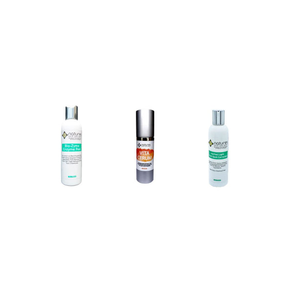 3 step kit to remove facial age spots & improve hyperpigmentation